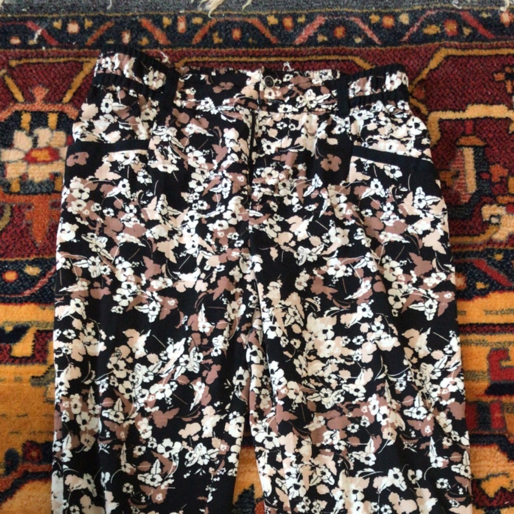 Elastic waist Anthro pants